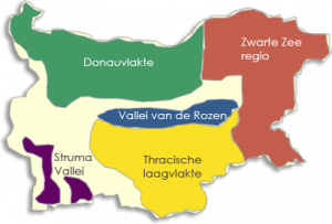 Bulgaarse wijngebieden