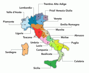 Italiaanse wijngebieden