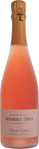 Champagne Rose De Saignee Brut Sourdet Diot